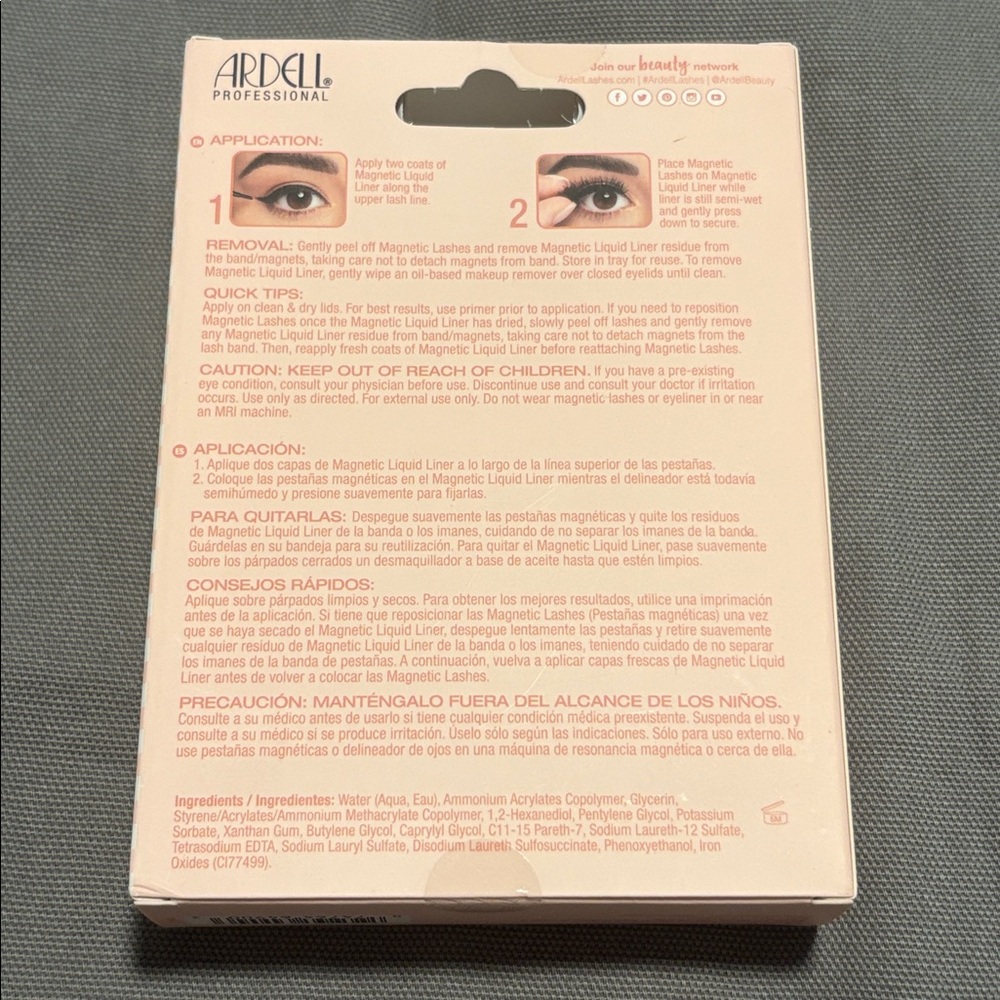 NIB ARDELL Professional Magnetic Naked Liner & Lash - Picture 3 of 4